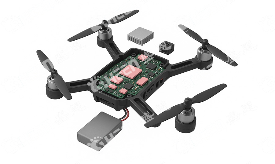 無人機散熱核心：導熱凝膠的應用詳解與參數選擇指南