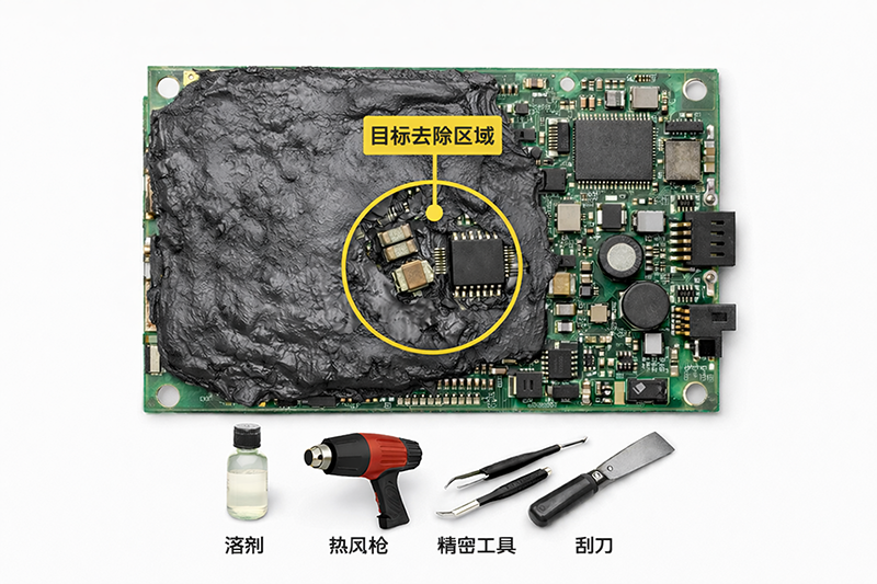 如何去除導熱灌封膠